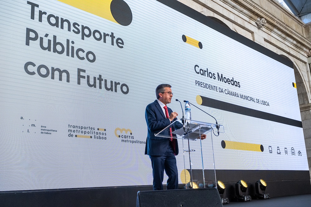 Lançamento da Carris Metropolitana - Carlos Moedas, presidente da Câmara Municipal de Lisboa