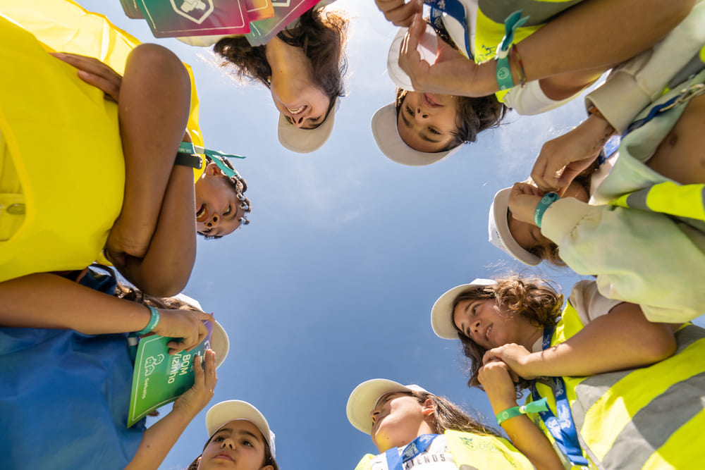 Celebração do Dia da Criança na Praça do Município
