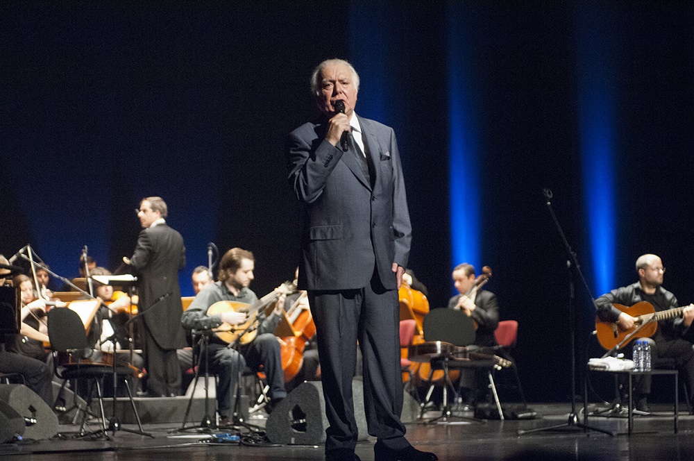 Carlos do Carmo no concerto dos 50 anos de carreira