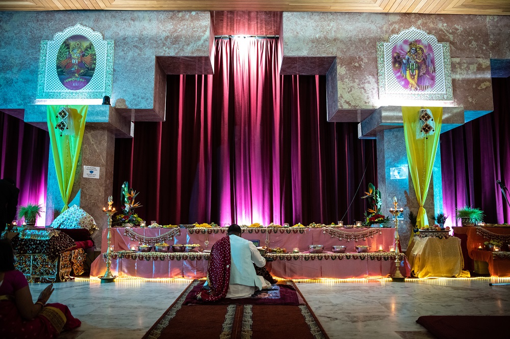 Celebrações da Festa das Luzes – Diwali - Templo Radha Krishna, em Lisboa