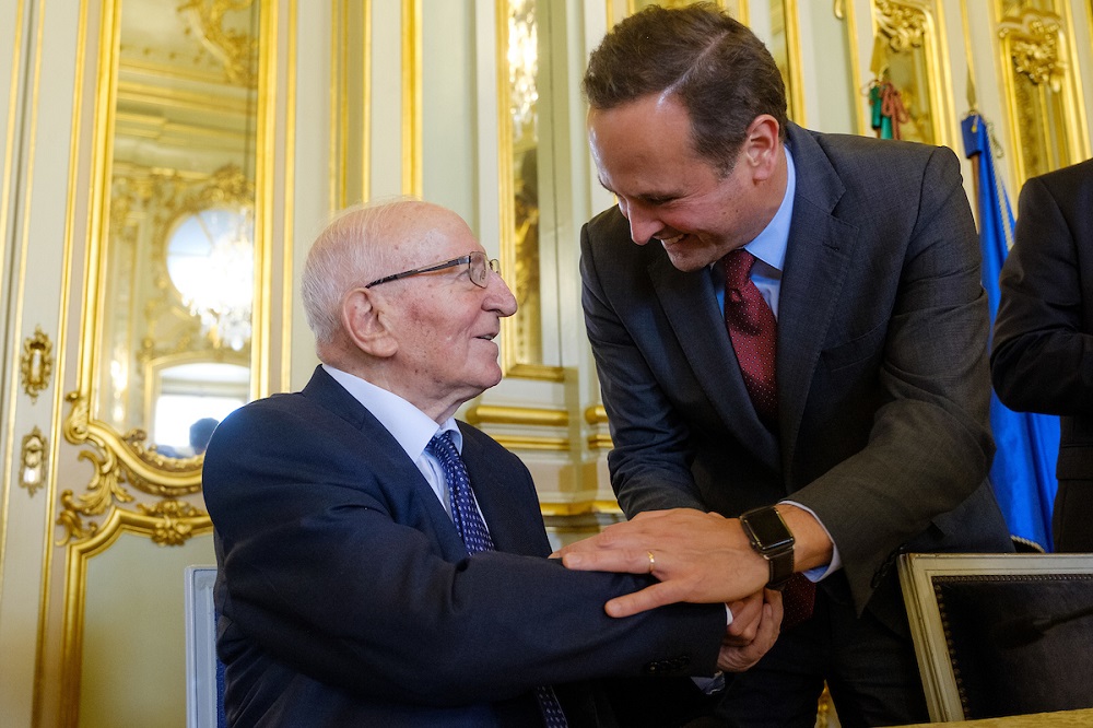 Eduardo Lourenço e Fernando Medina