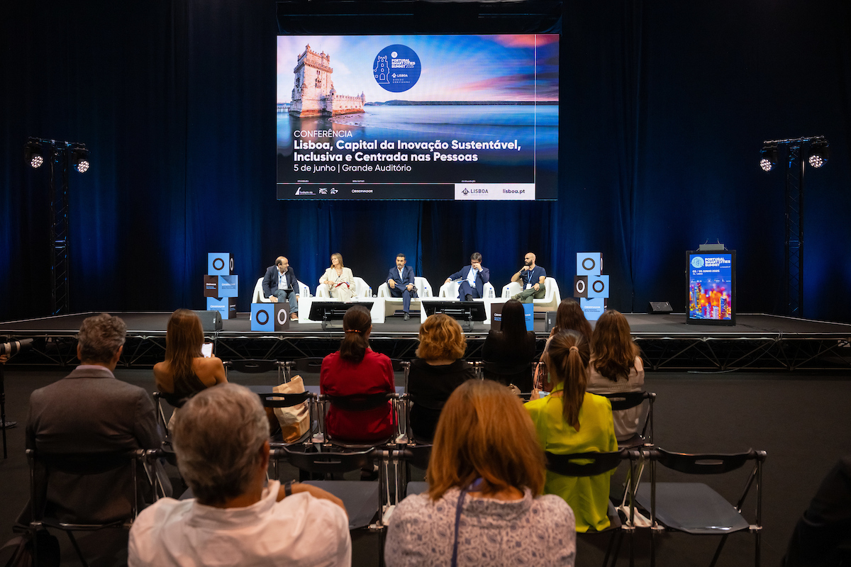 Conferência “Lisboa, Capital da Inovação Sustentável, Inclusiva e Centrada nas Pessoas”.
