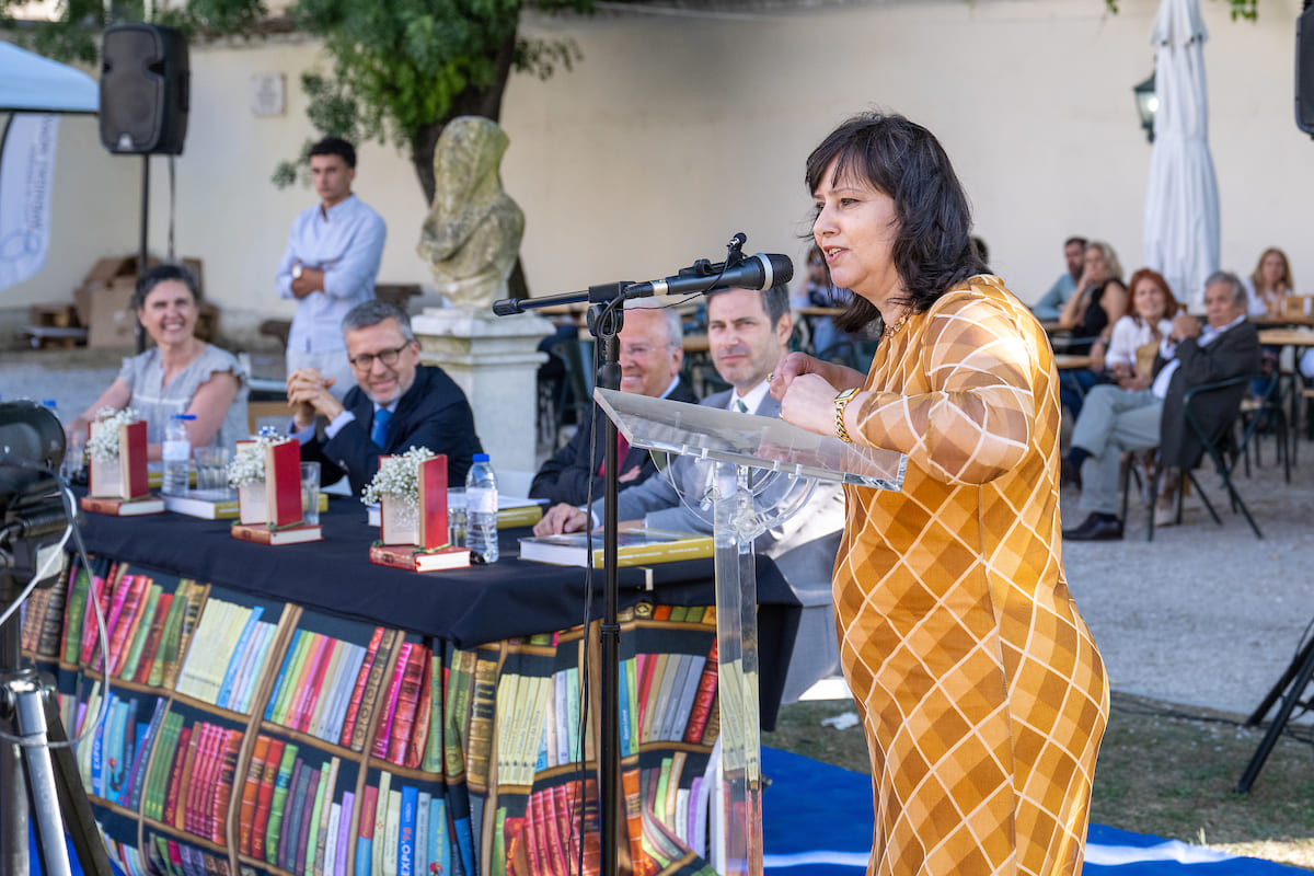Maria João de Figueiroa Rego na apresentação do seu livro “Colectividades de Lisboa - Freguesia de Avenidas Novas” 