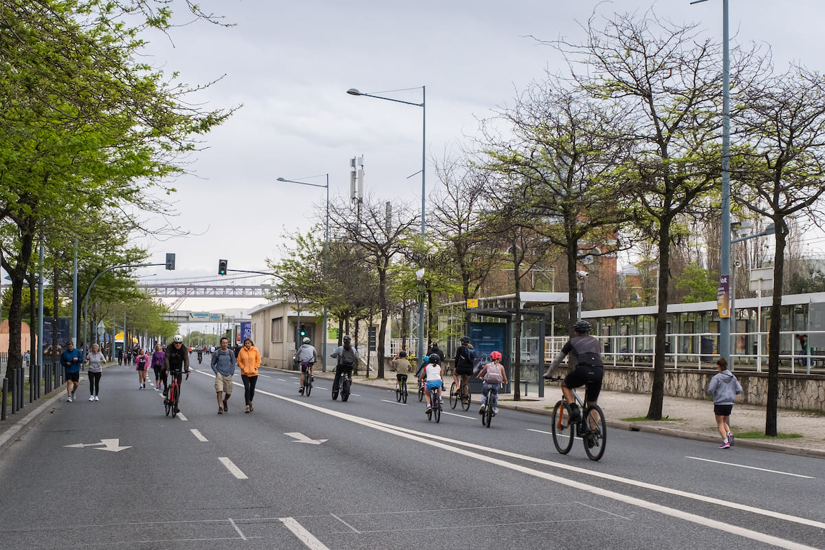 Dia Mundial da Atividade Física toma conta de 15 km da frente ribeirinha entre Cascais, Oeiras e Lisboa - foto de arquivo
