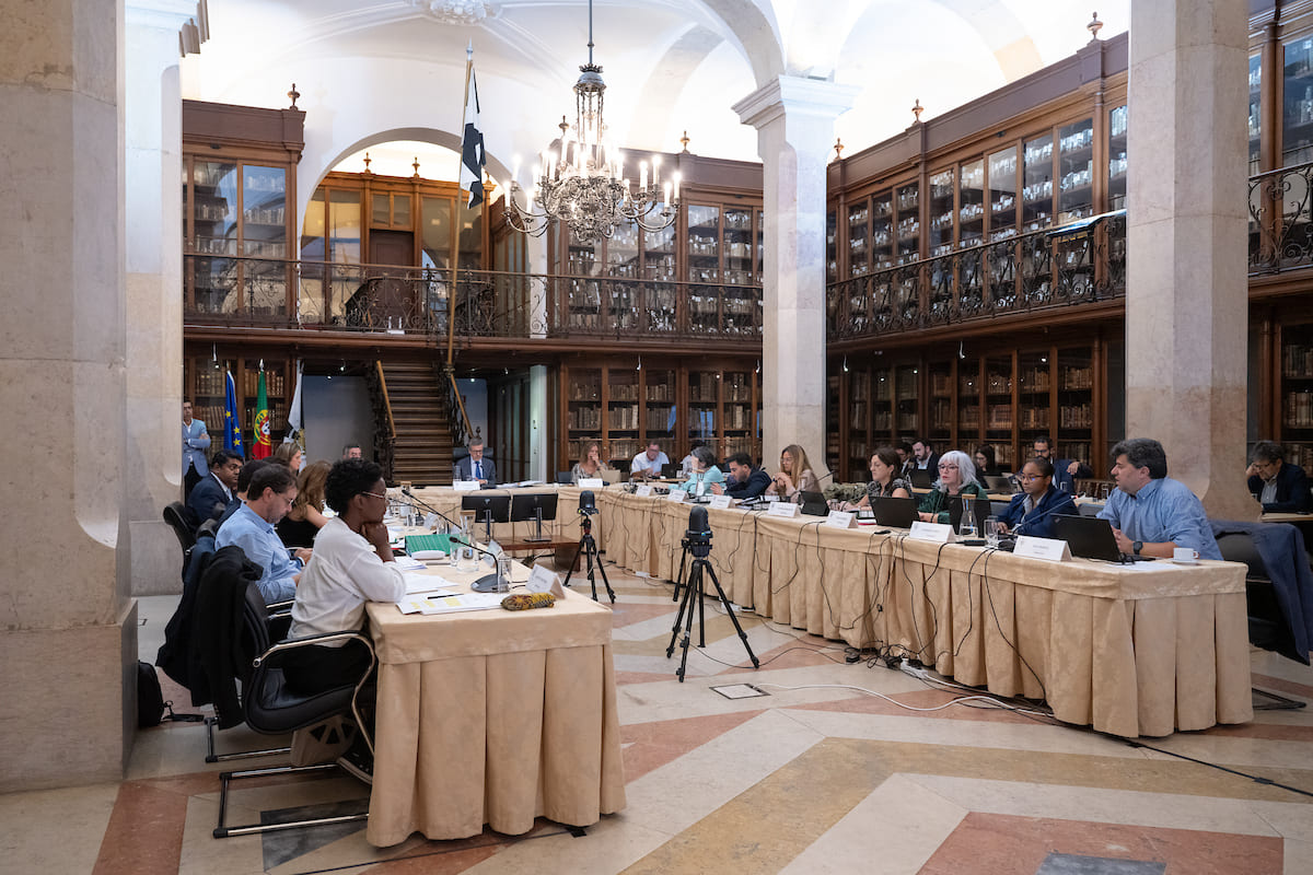 Reunião da Câmara Municipal de Lisboa - Sala do Arquivo