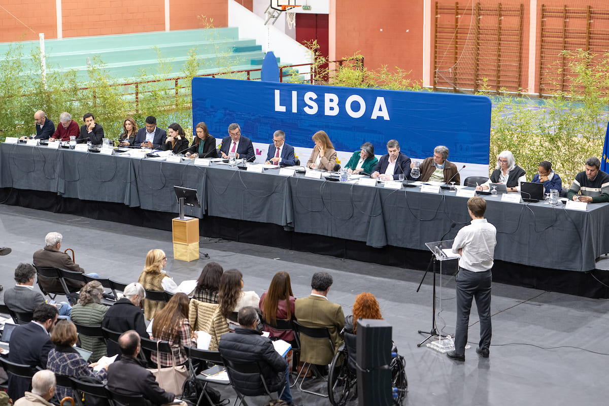Reunião pública descentralizada da Câmara Municipal de Lisboa - Escola Básica Quinta de Marrocos 