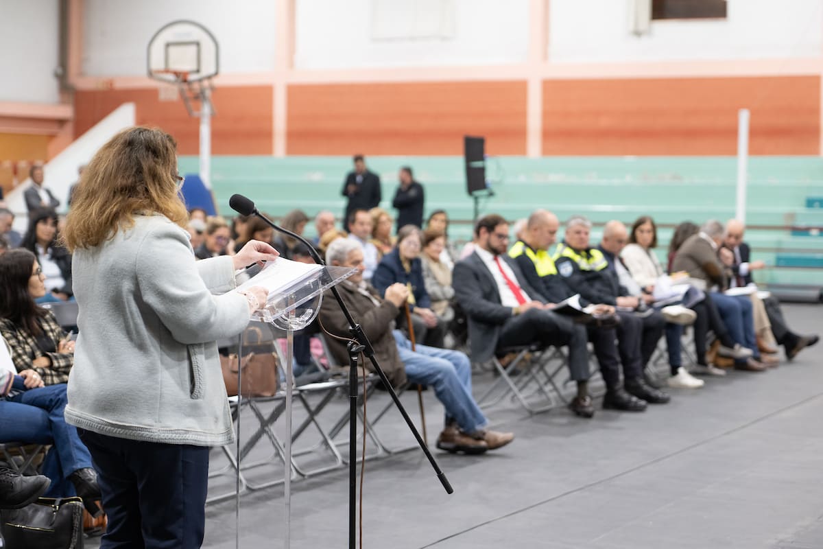Reunião pública descentralizada da Câmara Municipal de Lisboa - Escola Básica Quinta de Marrocos 