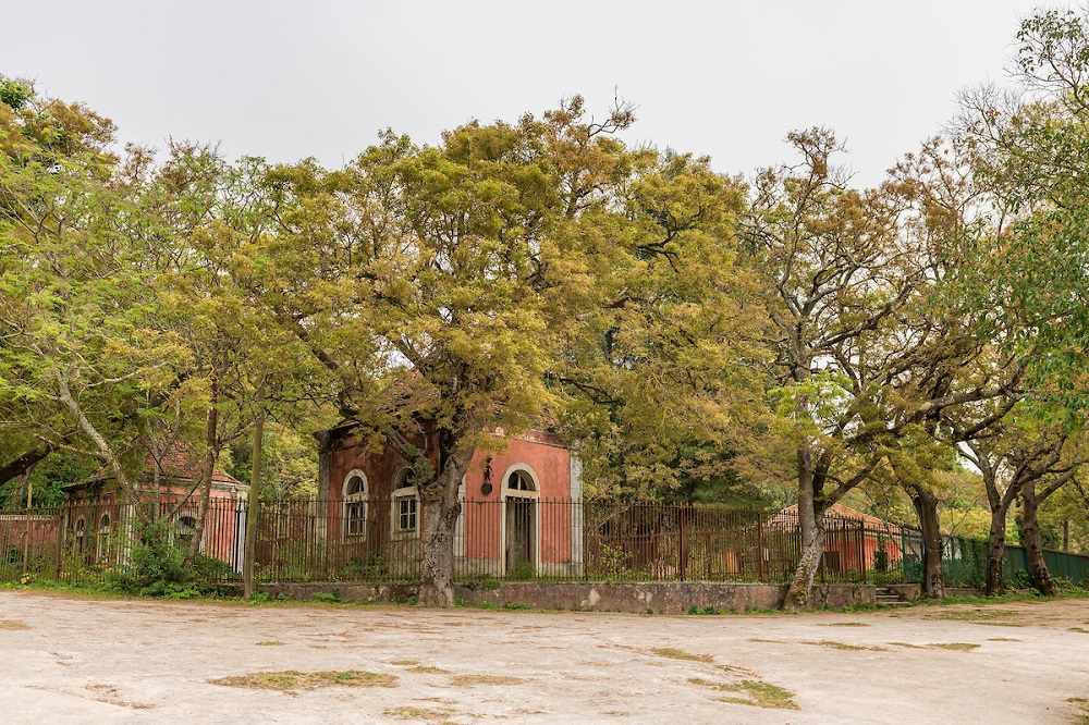 Edifícios existentes no topo norte da Tapada