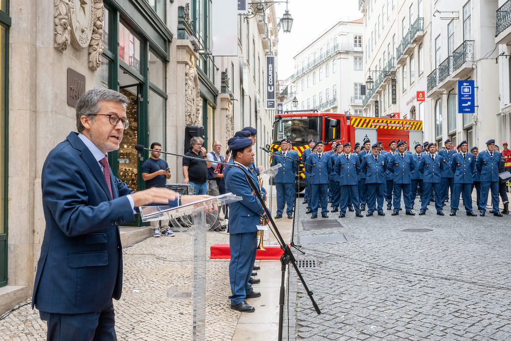 Lisboa presta homenagem aos Bombeiros - Carlos Moedas, presidente da Câmara Municipal de Lisboa