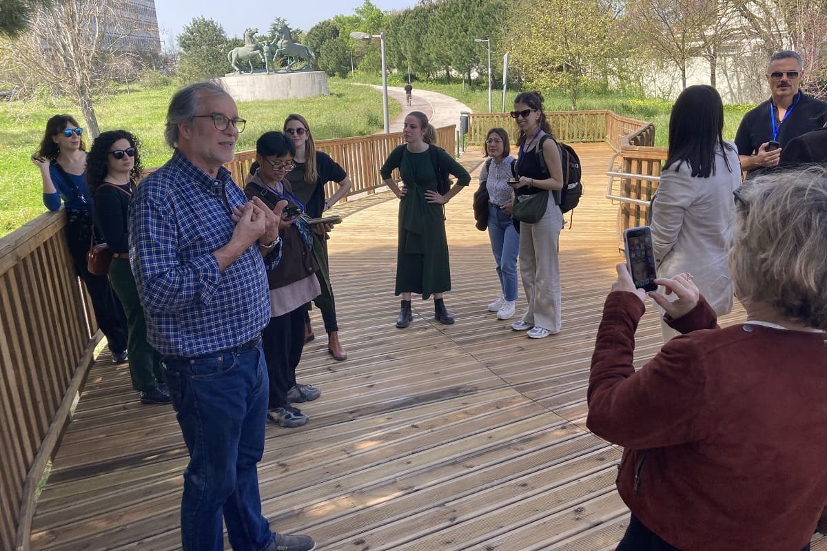 Caminhada no Corredor Verde Central, que liga o Parque Eduardo VII ao Parque Florestal de Monsanto