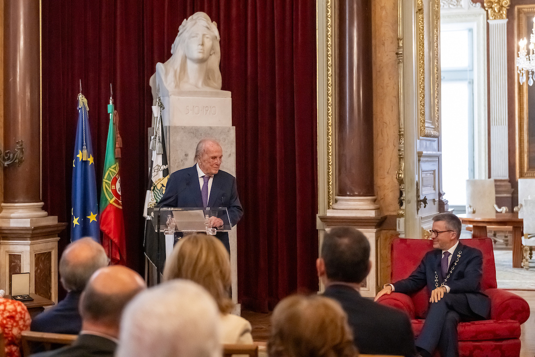 Homenagem a Francisco Pinto Balsemão - Salão Nobre dos Paços do Concelho