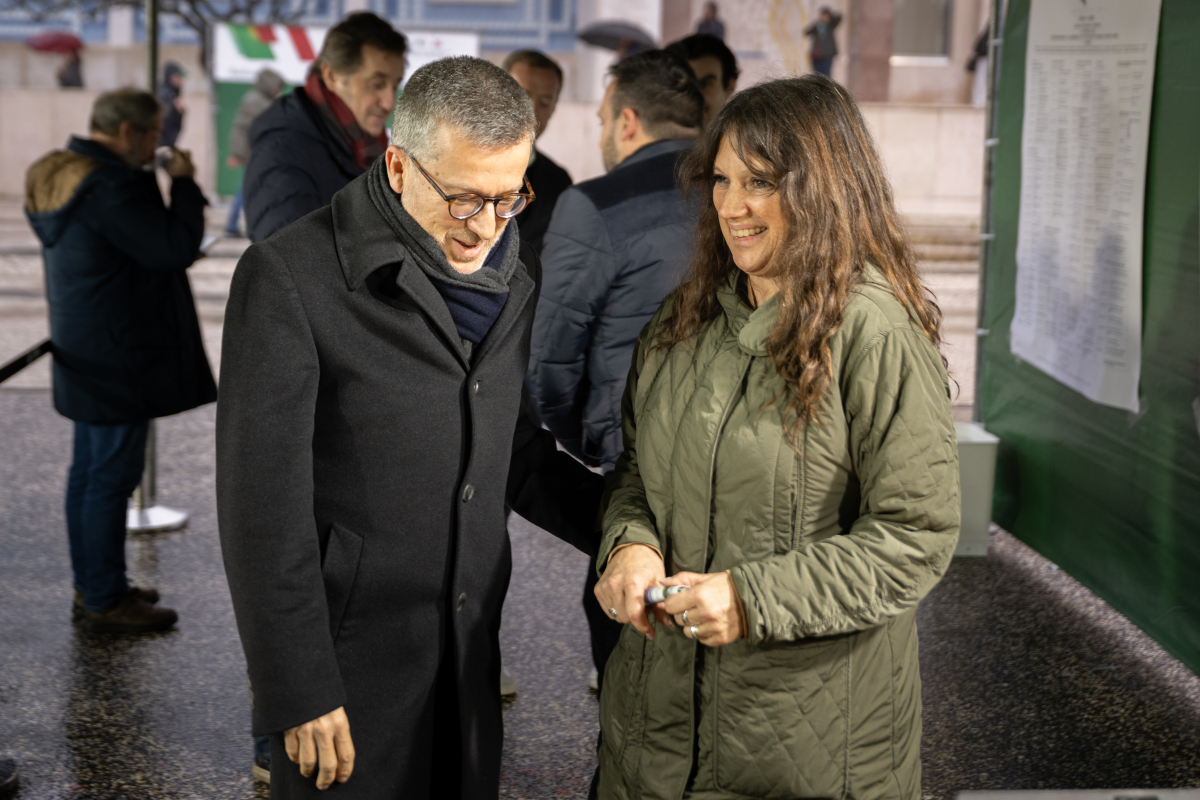 Carlos Moedas, presidente da CML,  afirmou que “num dia como este, com uma intempérie como estamos a viver, é um grande sucesso das pessoas, da democracia, mas também da forma como trabalhamos na CML, com profissionalismo, organização e logística"