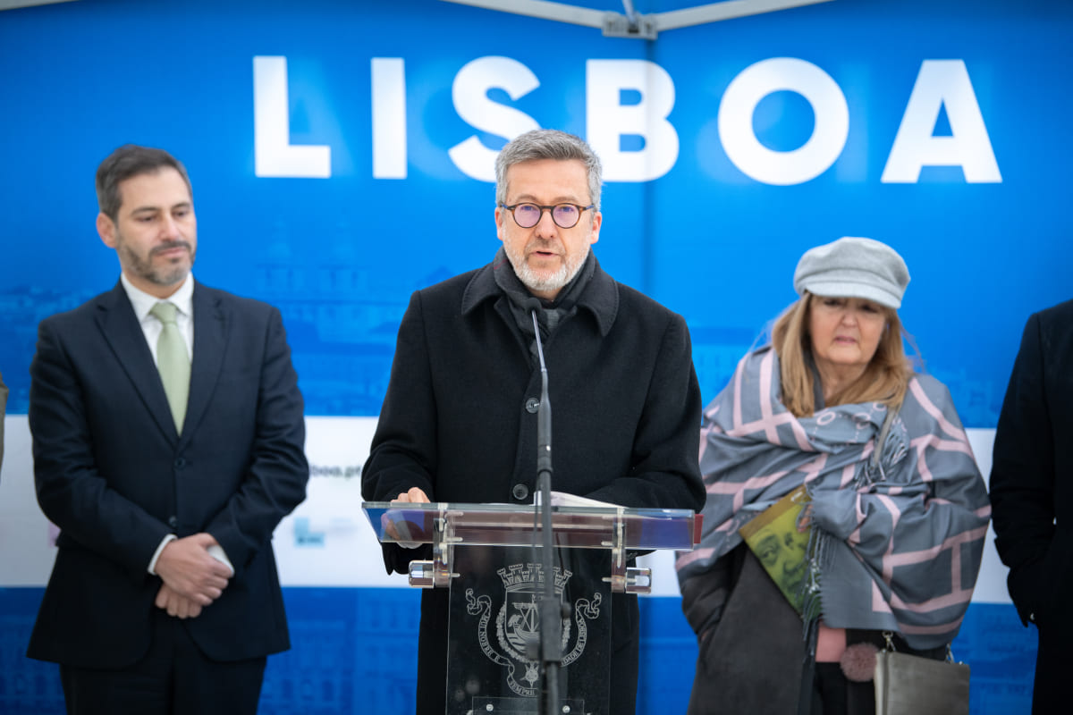 “Foi um artista livre, movido pela intuição, pela aventura e por um idealismo profundo que marcou toda a sua obra. Hoje, o seu nome fica ligado à cidade para sempre”: Carlos Moedas