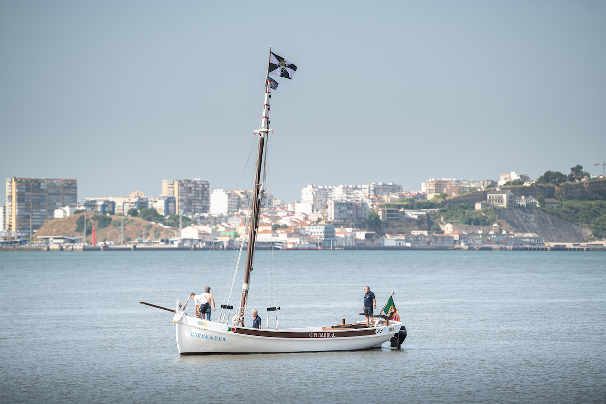  A Câmara Municipal de Lisboa participou com a embarcação “Esperança”