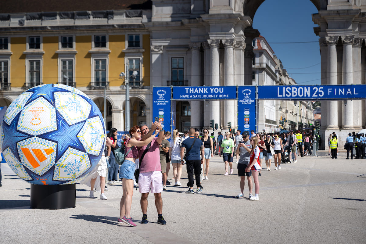 Fan Zone oficial da UEFA Women’s Champions League - Terreiro  do Paço