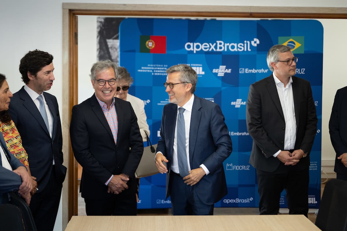 Carlos Moedas marcou presença no início dos trabalhos no novo escritório da ApexBrasil em Lisboa