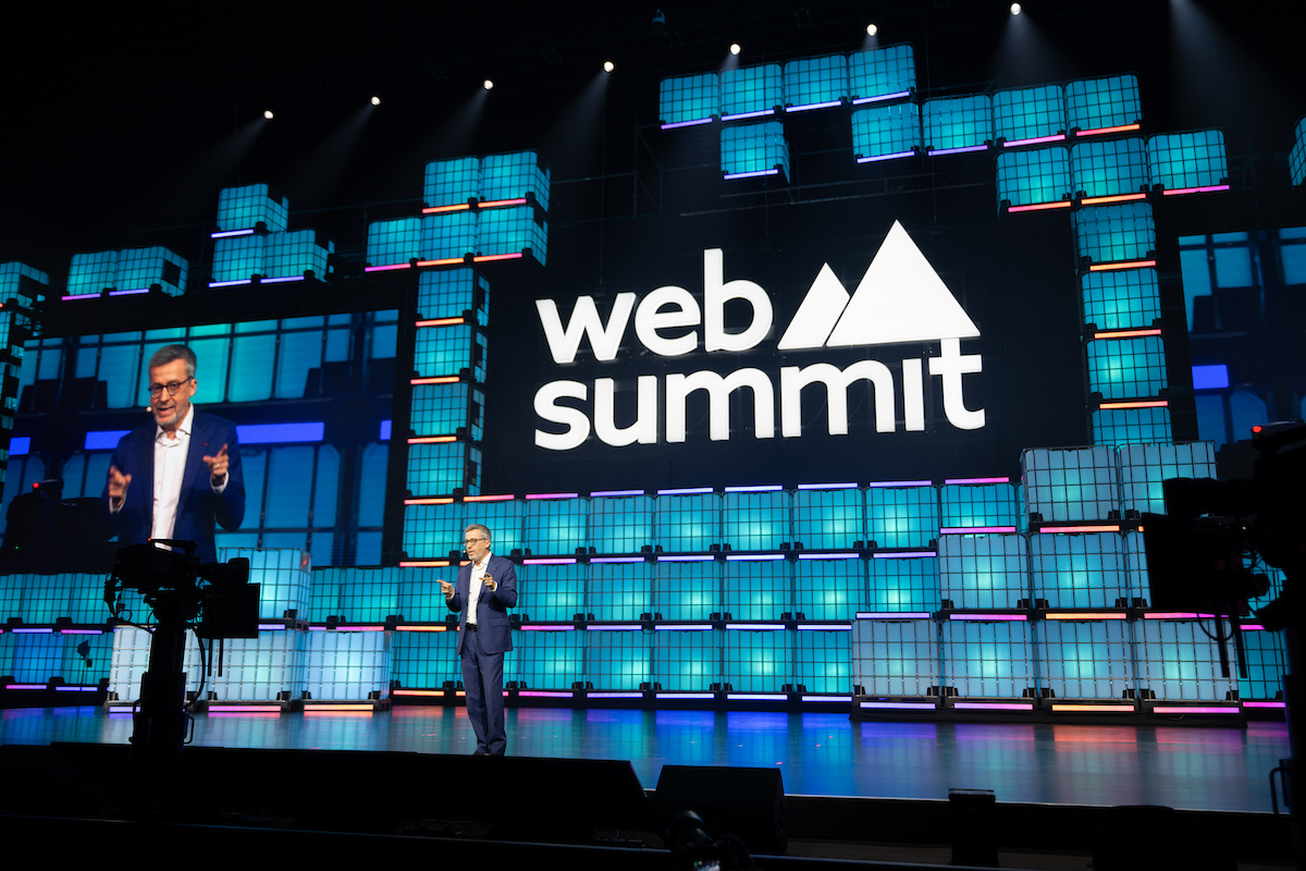 Carlos Moedas, Mayor of Lisbon at the opening session of the Web Summit