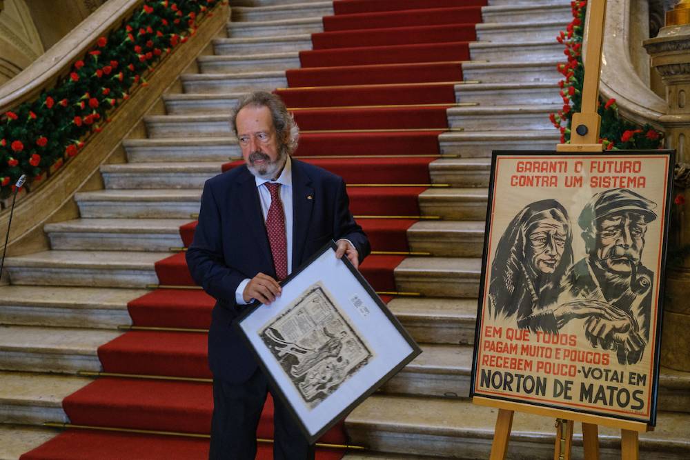 José Pacheco Pereira, presidente da Associação Cultural Ephemera - Paços do Concelho