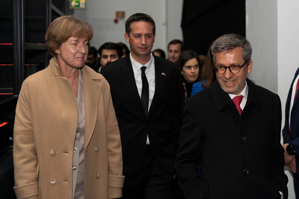 Julia Monar, Dor Shapira, Carlos Moedas - Dia Internacional em Memória das Vítimas do Holocausto