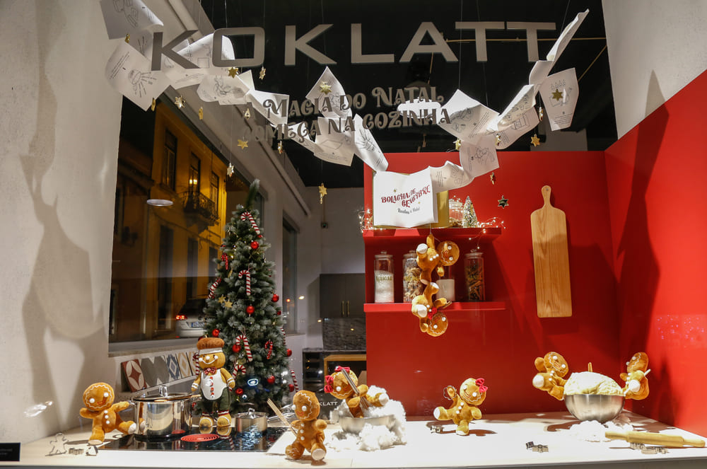 Concurso Montras de Natal de Lisboa 2023 | 2º Prémio: Koklatt