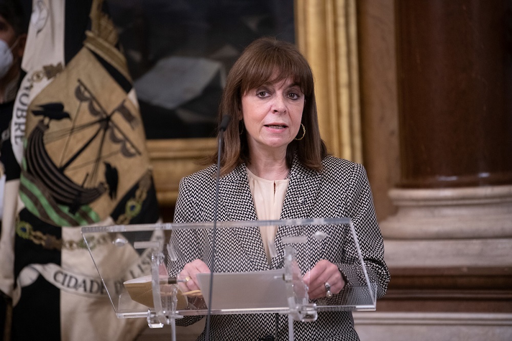 Katerina Sakellaropoulou, Presidente da República Helénica - Receção oficial nos Paços do Concelho de Lisboa