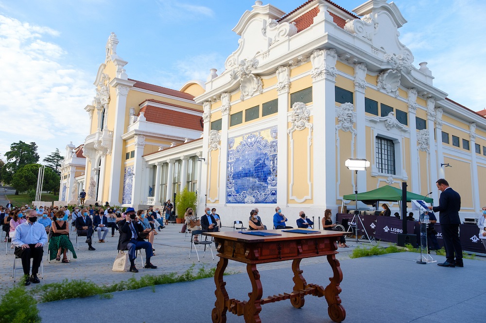 Cerimónia decorreu junto ao Pavilhão Carlos Lopes
