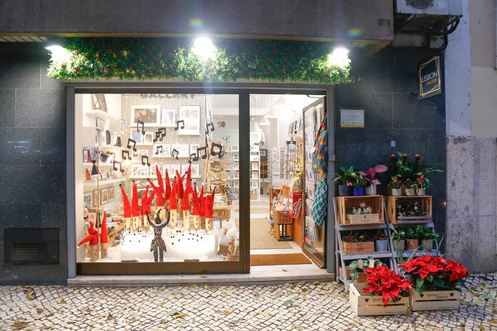 Concurso Montras de Natal de Lisboa 2023 | 1º Prémio: Lisbon Gallery 