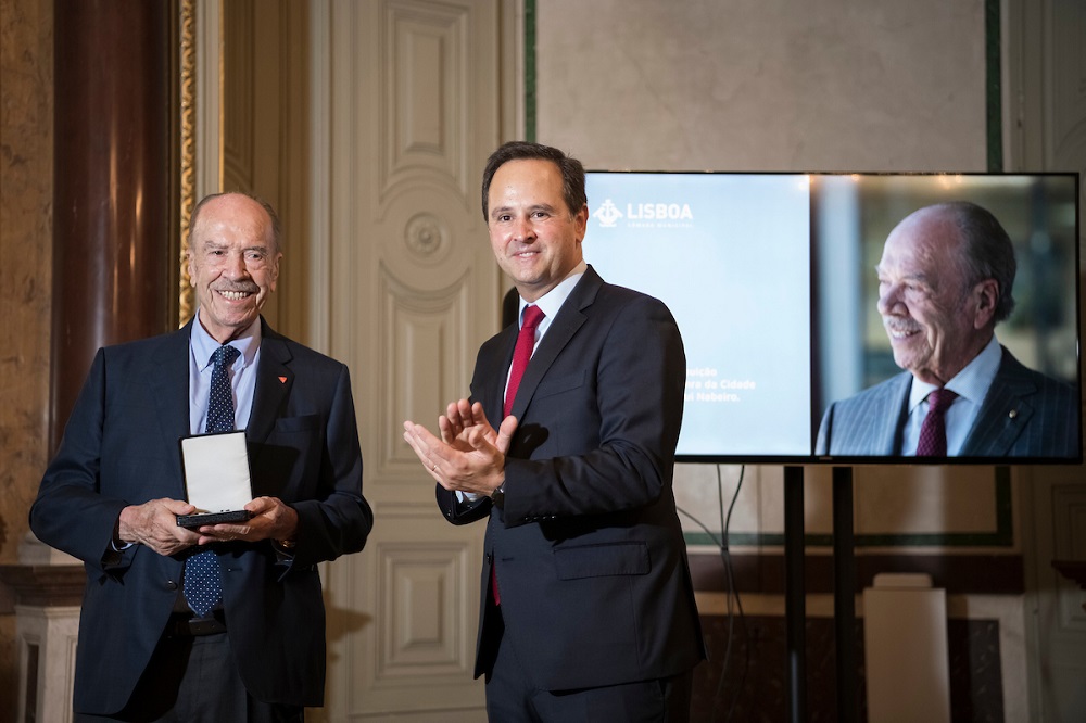 Medalha de Honra da Cidade atribuída ao Comendador Rui Nabeiro