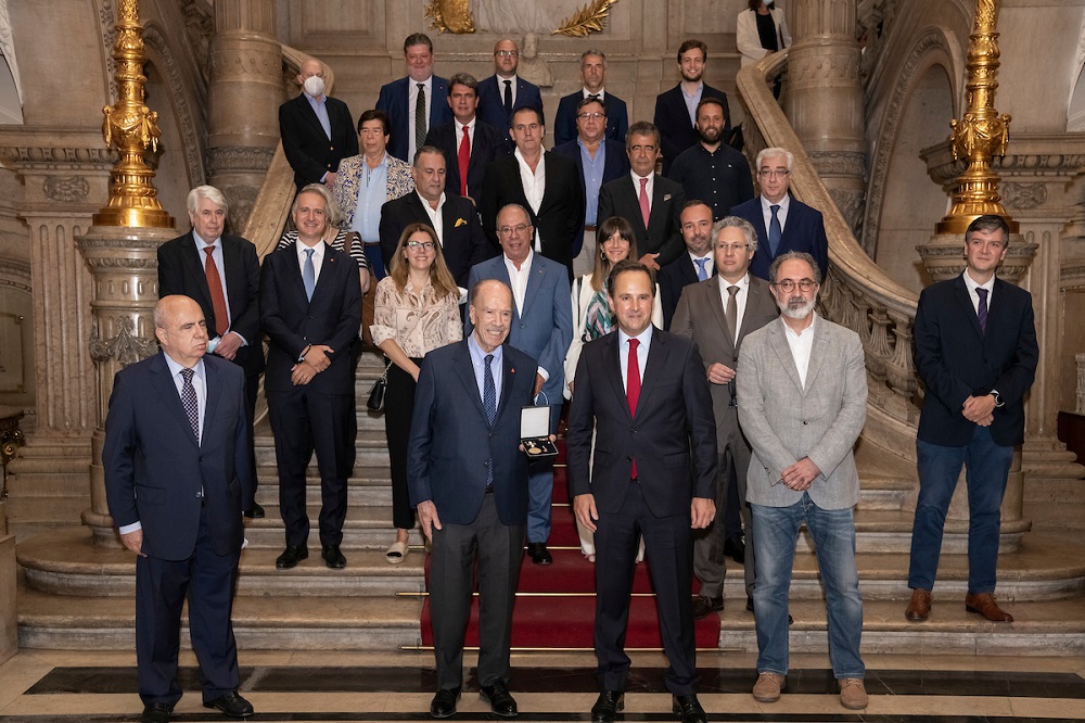 Medalha de Honra da Cidade atribuída ao Comendador Rui Nabeiro