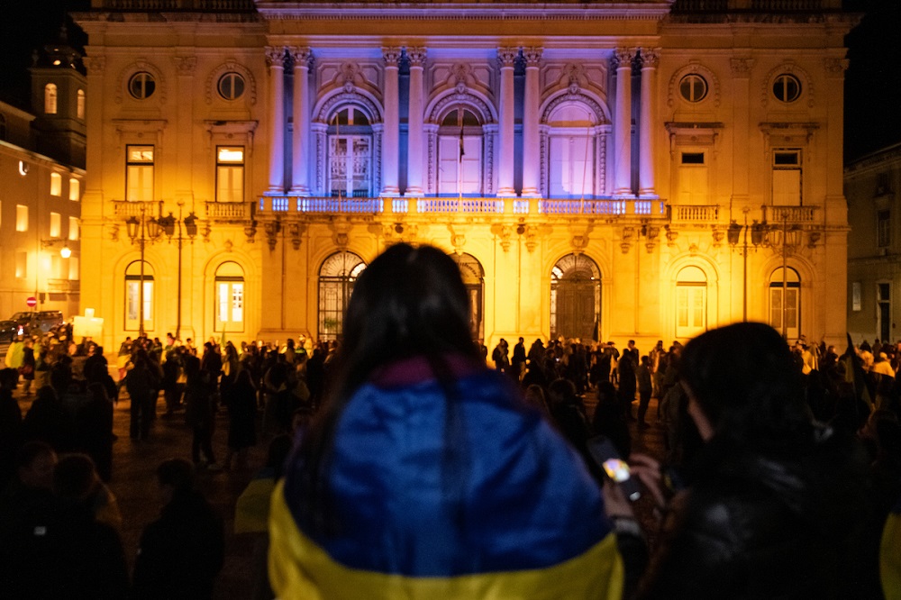 Dia 24 de fevereiro de 2023: homenagem ao povo ucraniano 