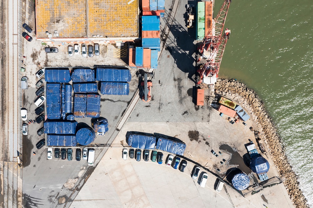 Chegada das peças da Tuneladora - Terminal do Beato