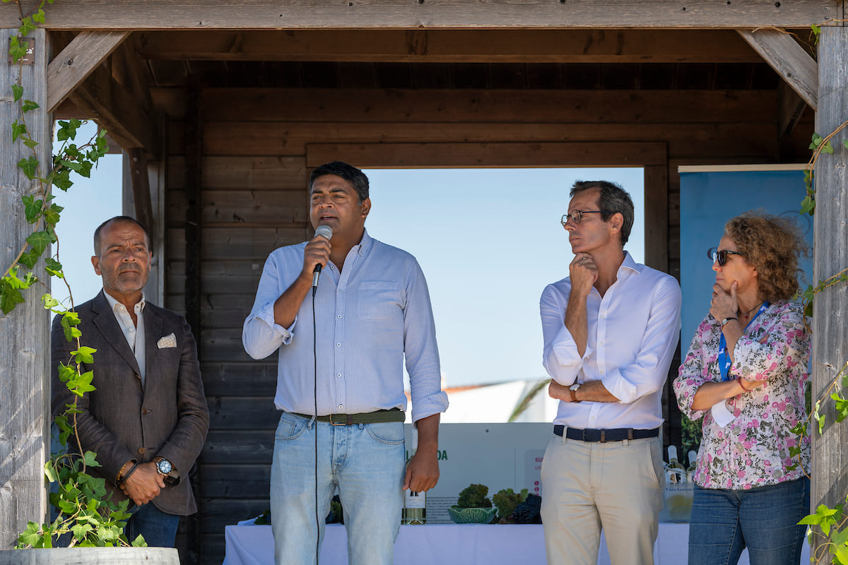 Ângelo Pereira refere que esta iniciativa "É uma forma de promovermos o nosso património natural que faz parte da cultura do vinho da região de Lisboa."