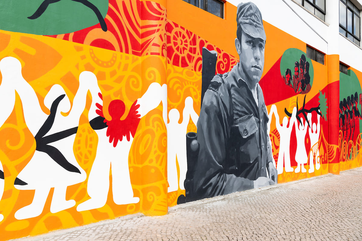 Mural de homenagem a Salgueiro Maia - Av. de Berna
