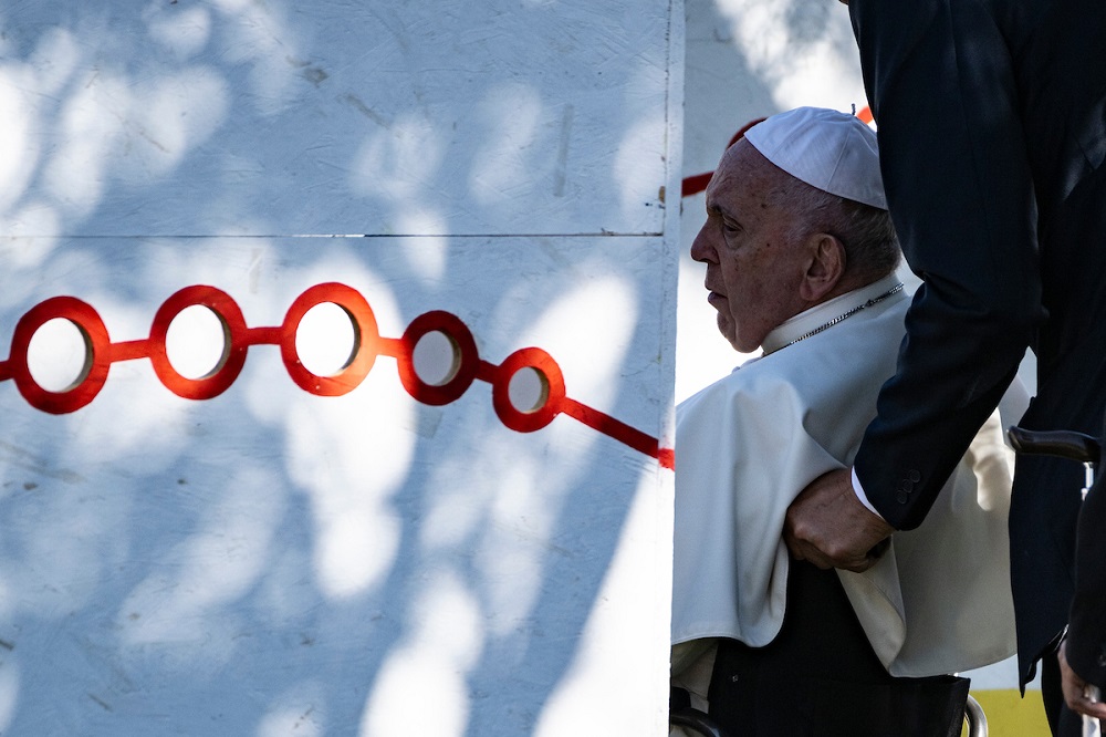 Papa Francisco no Parque do Perdão