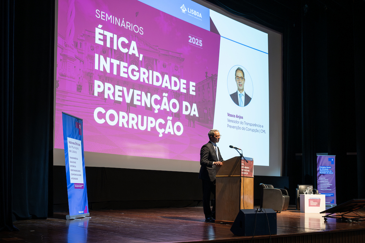  Vasco Anjos, vereador da Transparência e Prevenção da Corrupção da CML