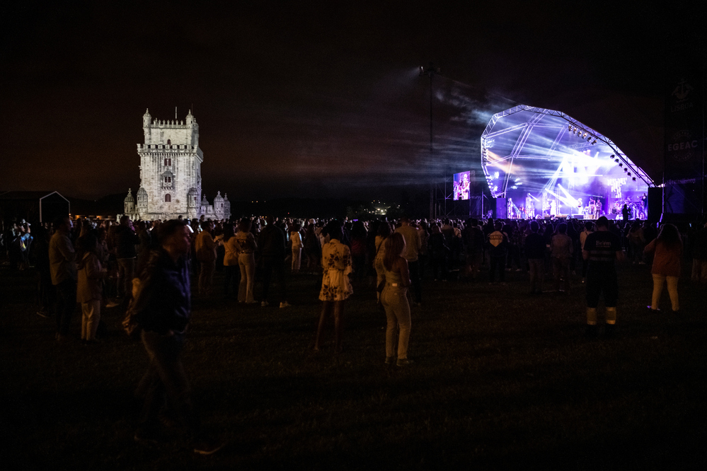 Concerto de Tito Paris no arranque das Festas de Lisboa 2022 - junto à Torre de Belém