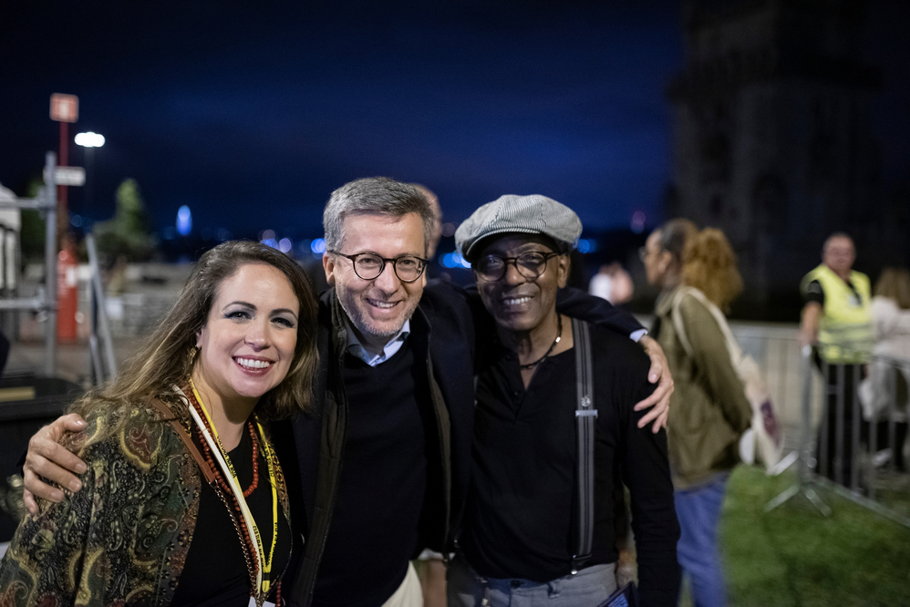 Joana Amendoeira, Carlos Moedas e Tito Paris - Concerto de Tito Paris no arranque das Festas de Lisboa 2022