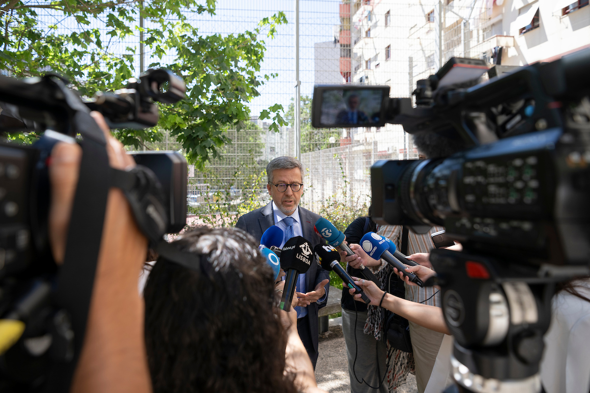 Carlos Moedas anunciou uma redução de 20% no número de pessoas sem teto na cidade