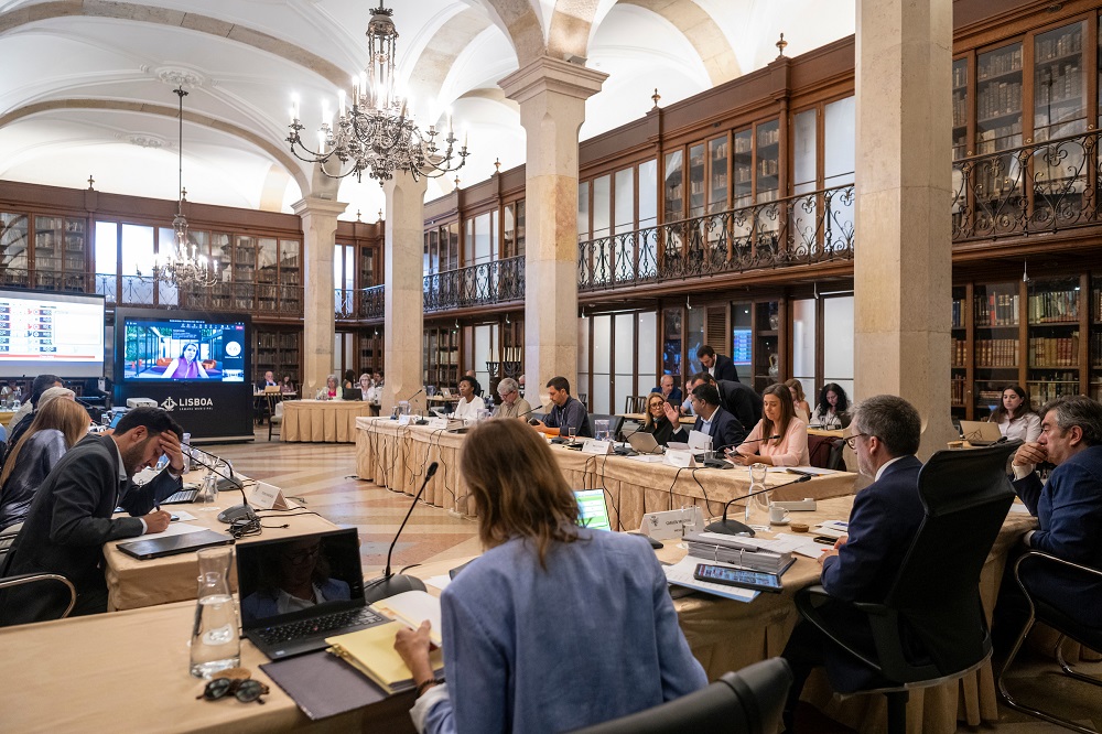 Reunião da Câmara Municipal de Lisboa - Sala do Arquivo