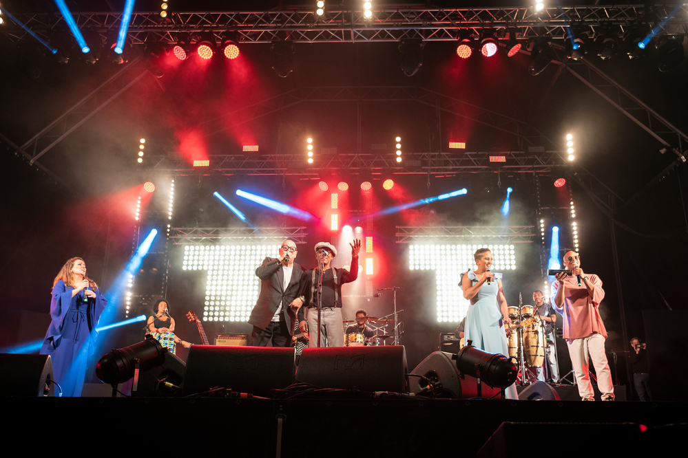 Concerto de Tito Paris no arranque das Festas de Lisboa 2022 - junto à Torre de Belém