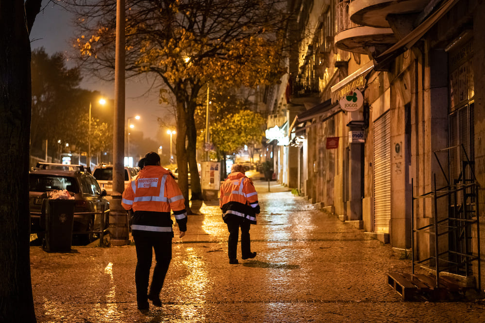 Centenas de operacionais estão desde a noite e madrugada de 12 e 13 de dezembro no terreno