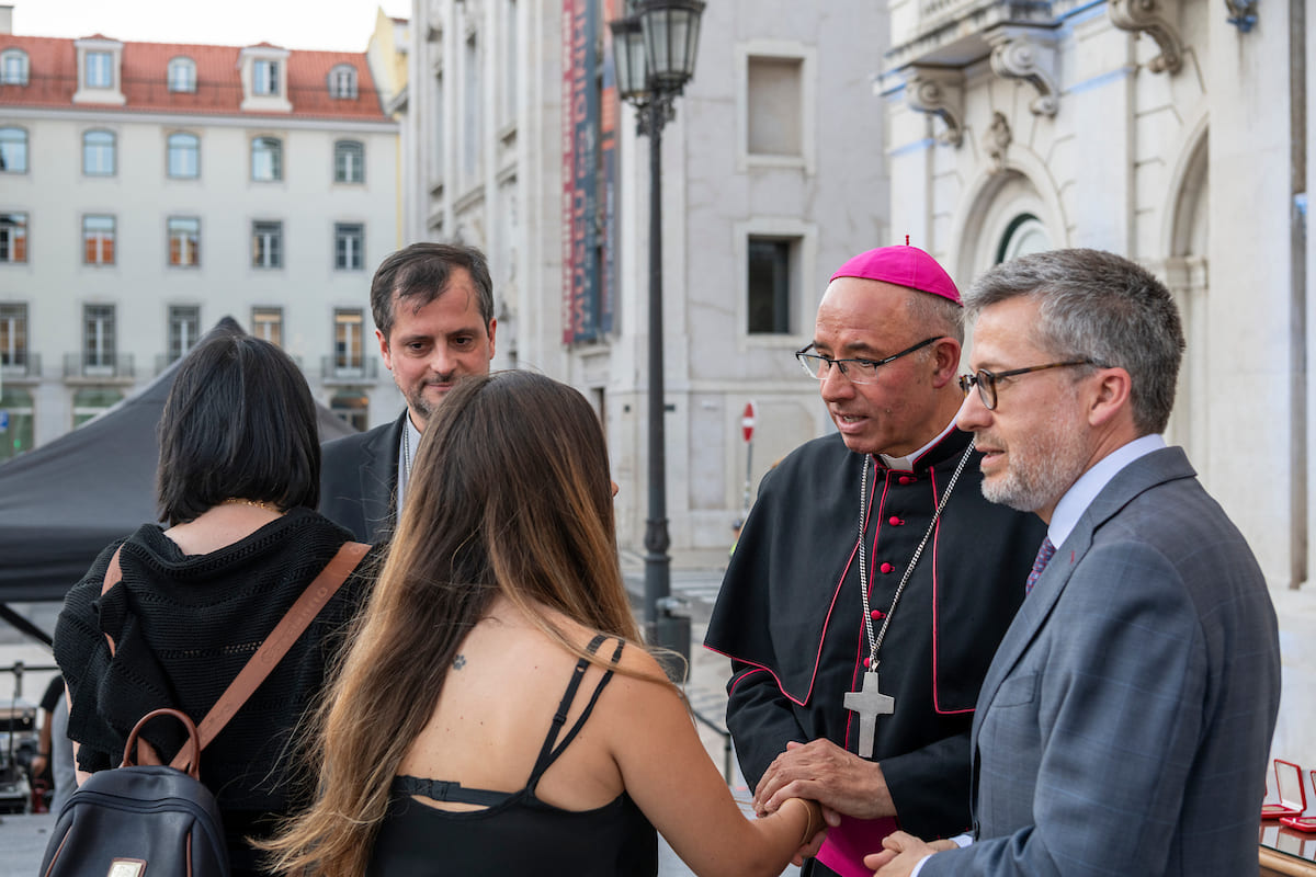 Homenagem aos trabalhadores envolvidos na JMJ - Praça do Município 