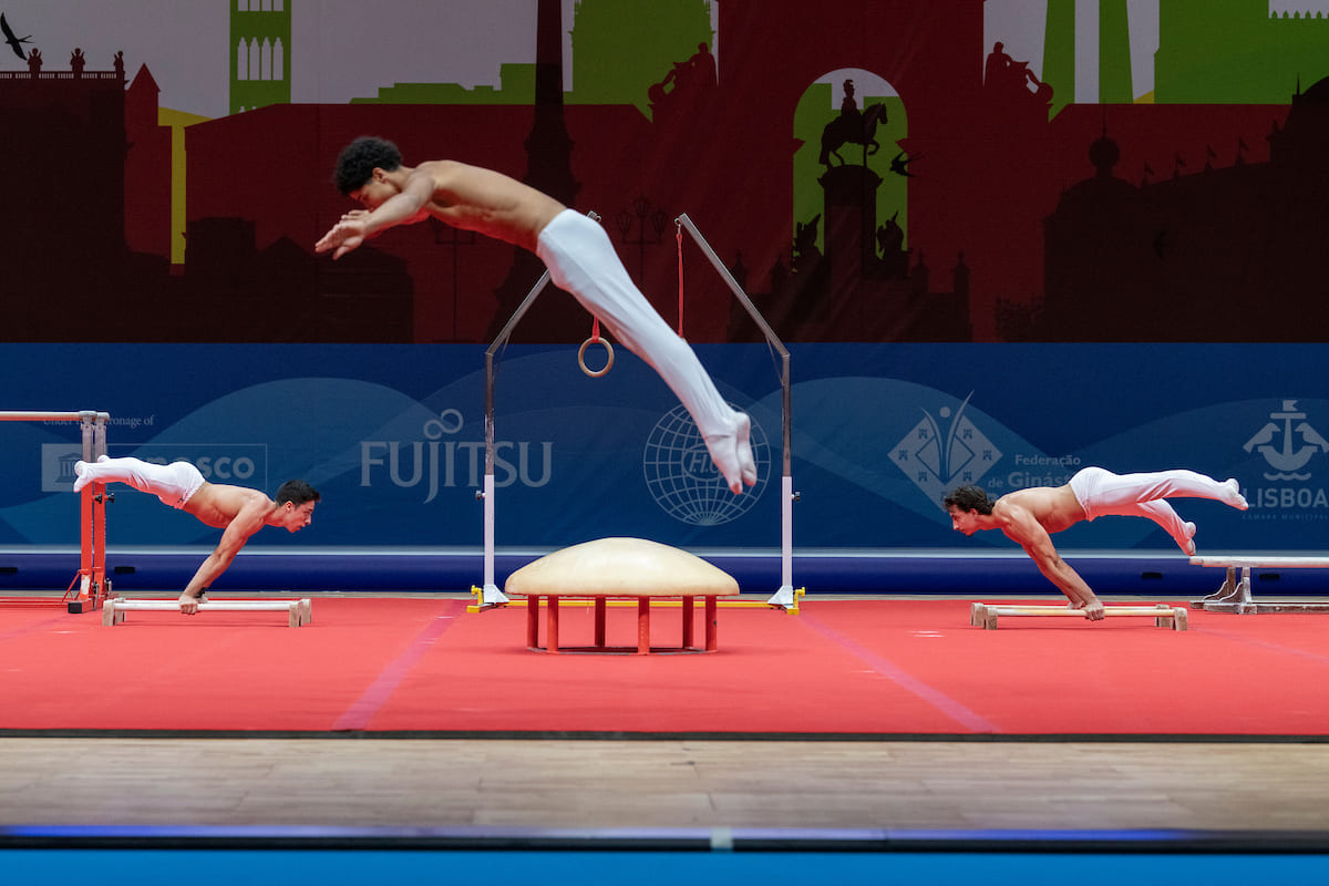 Atuação dos principais talentos nacionais da modalidade na abertura do World Gym for Life Challenge - Meo Arena