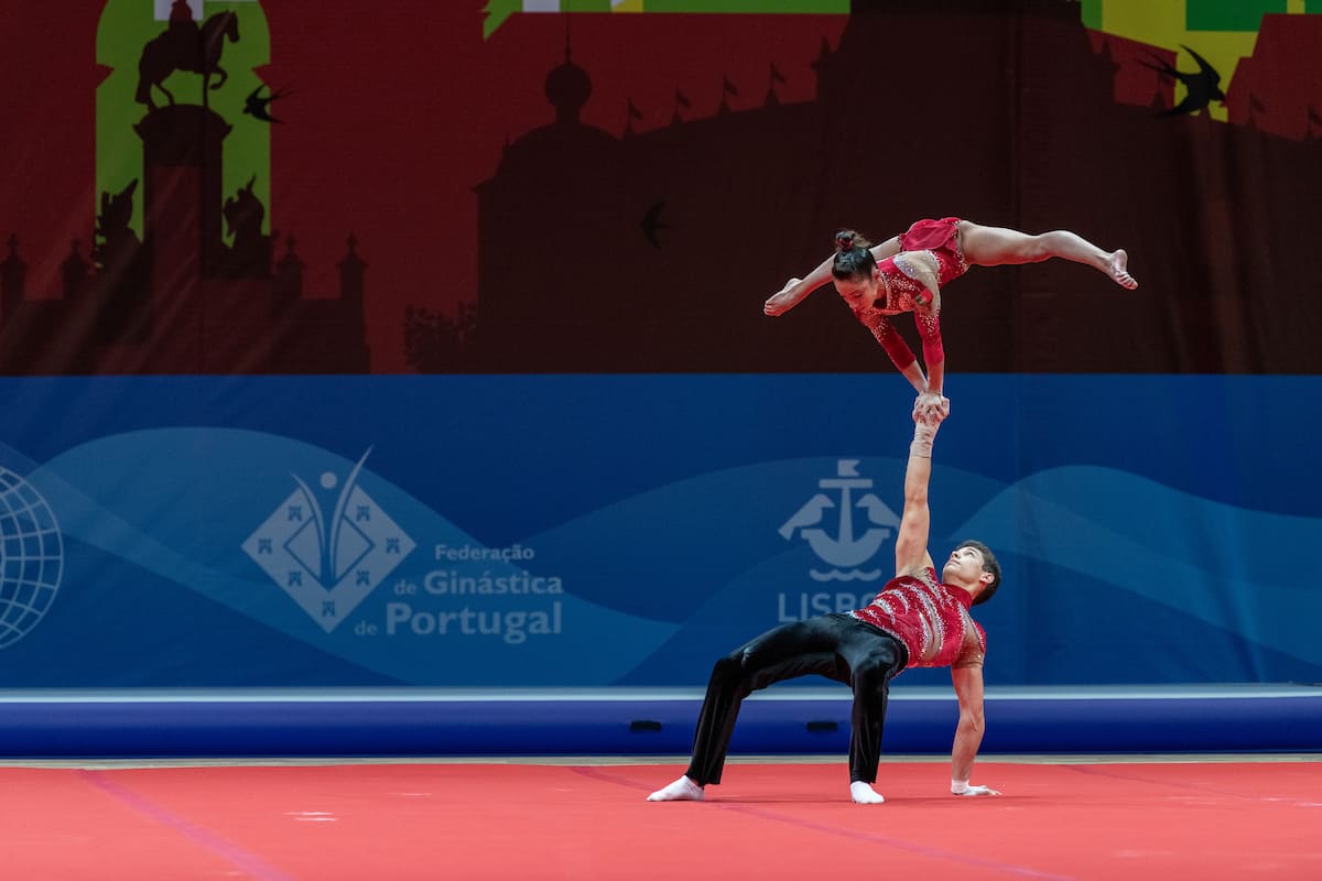 Atuação dos principais talentos nacionais da modalidade na abertura do World Gym for Life Challenge - Meo Arena