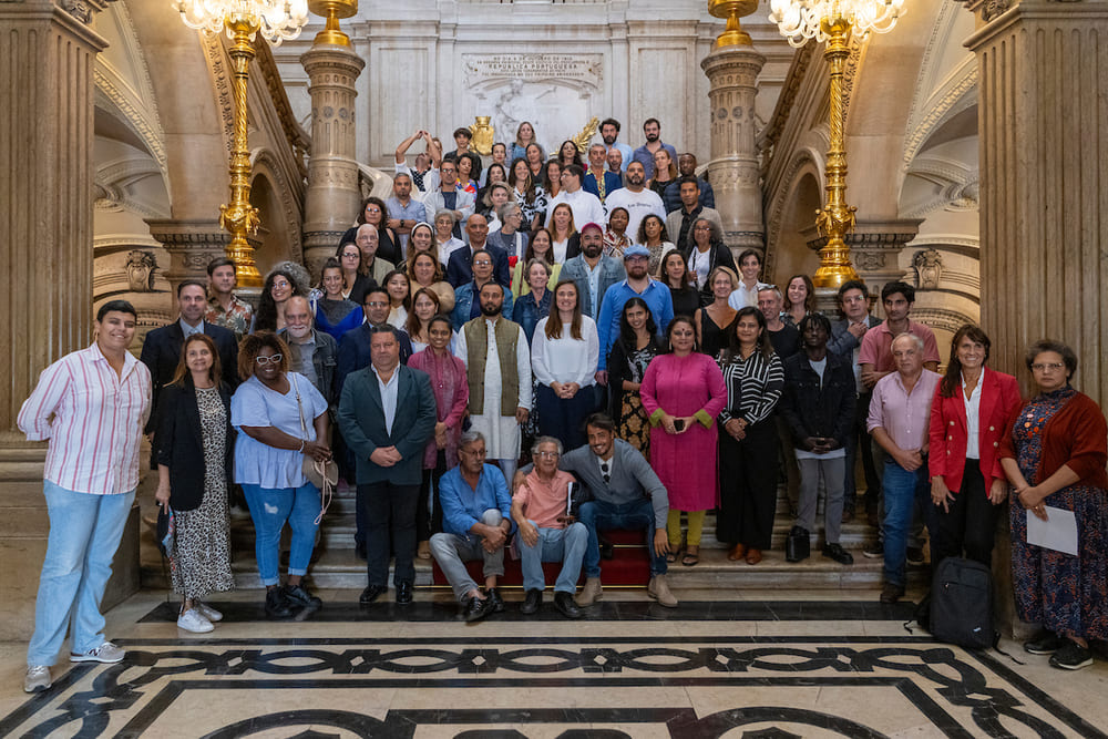 Cerimónia de assinatura dos protocolos BIP/ZIP Lisboa-Parcerias Locais - Paços do Concelho