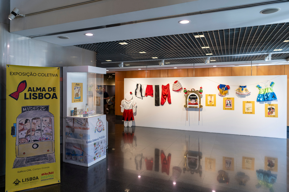 Até 15 de julho, o Edifício da Câmara Municipal do Campo Grande acolhe a exposição “A Alma de Lisboa”