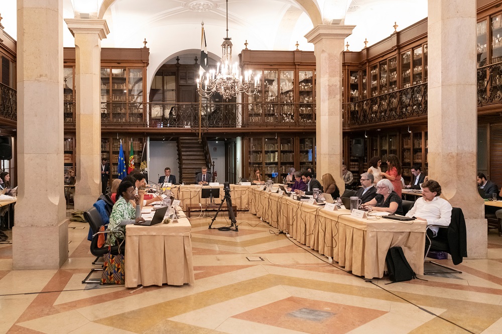 Reunião Pública da Câmara Municipal de Lisboa - Sala do Arquivo dos Paços do Concelho