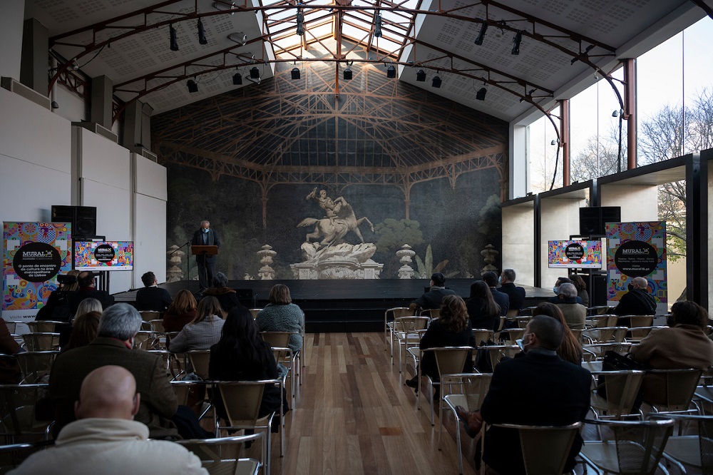 Apresentação do Mural 18 - Teatro de São Luiz