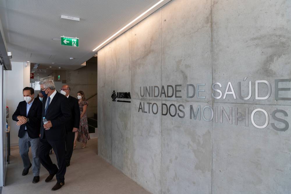 Fernando Medina, presidente da CML, e António Cardoso, presidente da Junta de São Domingos de Benfica