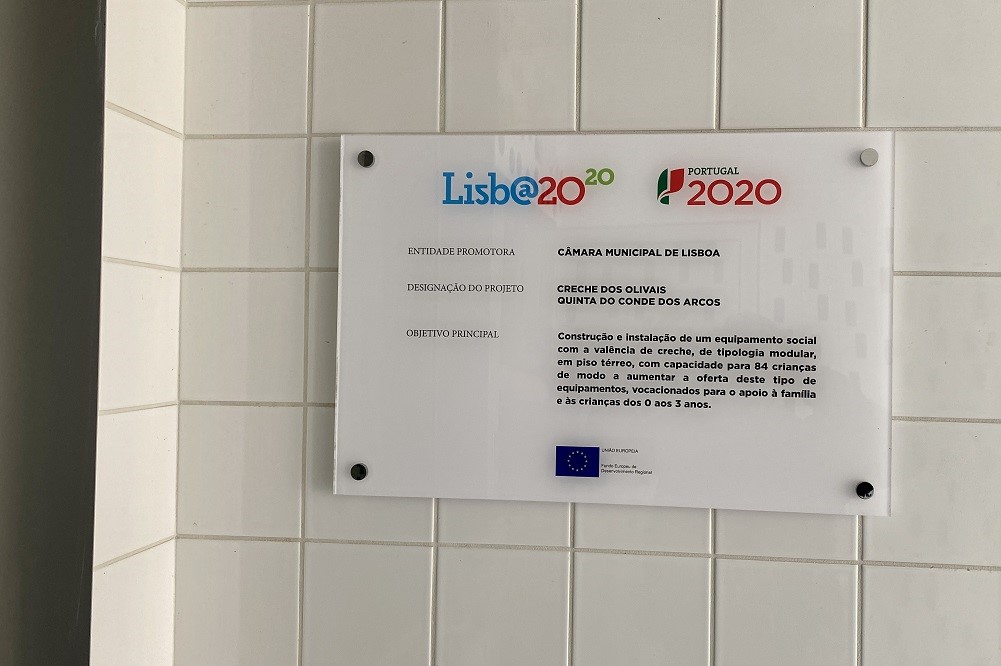 Co-financiamento comunitário FEDER, através do Programa Operacional Lisboa 2020